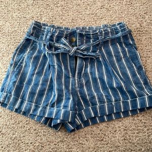 American Eagle Striped Shorts